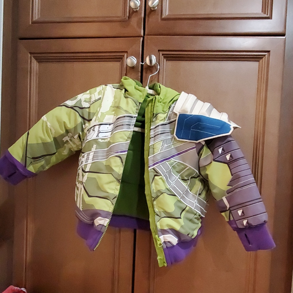 Incredible Hulk Puffer Jacket